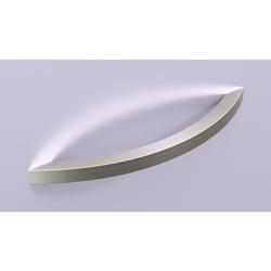 Hettich Segmentbogengriff, B 10x160mm, H 31mm, Edelstahl Guarani 9208047 edelstahl gebürstet L 181mm