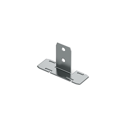 Hettich Befestigungswinkel, für Griffmulde, Aluminium, roh Canis L 9210129 gerade