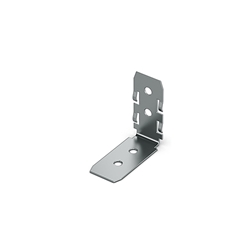 Hettich Befestigungswinkel, für Griffmulde, Aluminium, roh Canis C 9210142 gerade