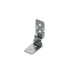 Hettich Befestigungswinkel, für Griffmulde, Aluminium, roh Canis C 9210143 gekröpft