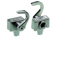 Hettich Drehstangenschloss-Schließhaken, links, Metall 72271, vernickelt B26mm, T14mm
