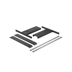 Hettich Elektro-Tischgestell, 1200x2000mm, Hub 675mm LegaDrive Basic 9186405, Stahl, anthrazit Breiteneinstellung 1200-2000mm
