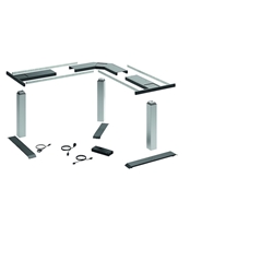 Hettich Elektro-Tischgestell, 900x1500mm, Hub 675mm LegaDrive 9193255, Stahl, anthrazit
