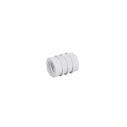 Hettich Kunststoffmuffe, M6, L13mm 1005074, Kunststoff, weiß Bohr Ø 10mm, Bohrtiefe 13mm