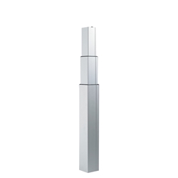 Hettich Hubsäule, elektromotorisch, Hub 675mm LegaDrive 9145743, Aluminium silber eloxiert Höhenverstellung 575 - 1250mm