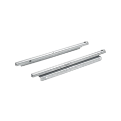 Hettich Schreibmaterialschale-Auszugsführung, Teilauszug Quadro 12 9158174, EB392mm, verzinkt in Korpusmöbeln
