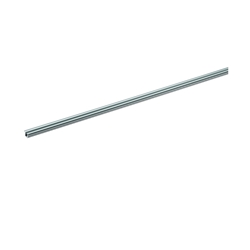 Hettich Laufprofil, für Falttürsysteme, L 2500mm SlideLine M 9227188, Aluminium silber eloxiert