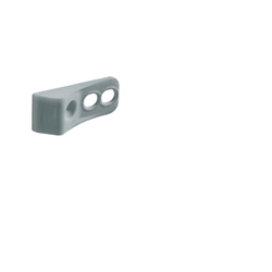 Hettich Türabweiser, für Falttürsysteme WingLine L 9236460, Kunststoff grau