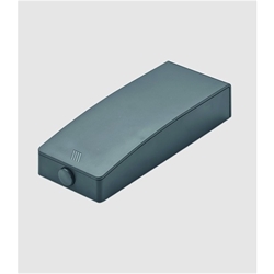 Hettich Öffnungssystem, Push to open Silent, 9239087, für voll und halb vorliegende/einliegende Türen, für Winkelanwendungen, batteriebetrieben, graphitgrau zum Anschrauben