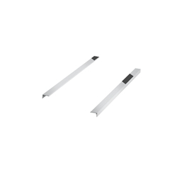 Hettich Schubkasten-Dekorprofil, Kunststoff chromoptik ArciTech, 9240694, Nennlänge 650mm, zum Aufkleben