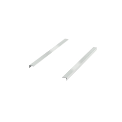 Hettich Schubkasten-Dekorprofil, Kunststoff edelstahloptik ArciTech, 9240696, Nennlänge 650mm, zum Aufkleben