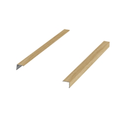 Hettich Schubkasten-Dekorprofil, Kunststoff eiche InnoTech Atira, 9240707, Nennlänge 620mm, zum Aufkleben