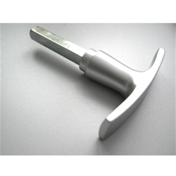 Nemef Garagentorgriff 3041/4 Vierkant 9mm, M6, 60mm Stiftlänge Nr. 9304104606
