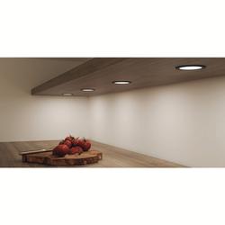 LED LitePanel 68, Edelstahl Optik mw 12VDC max. 4,3W MultiWhite Nr. 3234839