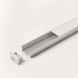 ChannelLine D Alu 300 mm, Profil ohne Abdeckung, einzeln verpackt Nr. 5000501