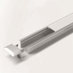 LED ChannelLine C2 Profil, opal L=3000mm, Alu- und Abdeckprofil Nr. 5587102