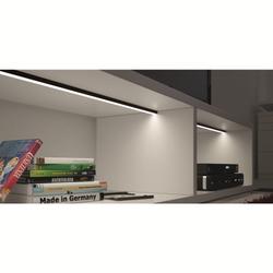 ChannelLine D Profil, black, opal, 10er Set L=3000mm, Alu- und Abdeckprofil Nr. 5587316