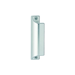 Hoppe Balkon-/Fenstertür-Ziehgriff, 430, 90mm, Alu, F1 naturfarbig, sichtbar verschraubt, mit Schrauben Nr. 2586711