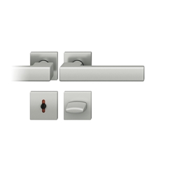 FSB ASL® Drückergarnitur, DIN Links-Rechts, WC Schauscheibe/Schlitzkopf, 12 1183, Edelstahl, Vierkant 8,5mm, Stärke Abdeckung 7mm, TS 39-58mm Nr. 0 12 1183 01988 6204