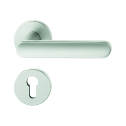 FSB AGL® 3 Drückergarnitur, DIN Links-Rechts, PZ gelocht, 72 1259, Naturfarbig, Vierkant 8mm, Stärke Abdeckung 7mm, TS 45-54mm, flächenbündig Nr. 0 72 1259 81410 0105