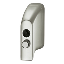 FSB DK-Fenstergriff, abschließbar, DIN Links-Rechts, ohne Schließzwang, Forensik, 34 3491, Naturfarbig eloxiert, Nocken, Ø 10mm, Vierkant 7mm, Stiftlänge 30mm Nr. 0 34 3491 01009 0105