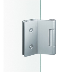 FSB ZT-Ganzglastürband, VXG 7990/100K 13 4228, Stahl, DIN Links-Rechts, 2tlg., verchromt matt, DIN Links-Rechts, Axial-Radial-Gleitlager, Rollenlänge 95mm Nr. 0 13 4228 00101 5704