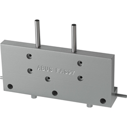 Abus Drehflügel-Bohrschablone, für Bandseite FAS97,DIN Links-Rechts,Stahl,verzinkt Nr. 10010376-01