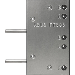 Abus DF-Bohrschablone, für Fenster und Türsicherung FTS96/FTS106,DIN Links-Rechts,Stahl,verzinkt Nr. 10011367-01