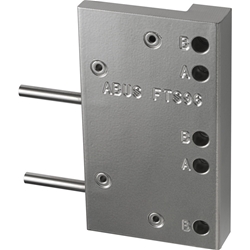 Abus DF-Bohrschablone, für Fenster und Türsicherung FTS96/FTS106,DIN Links-Rechts,Stahl,verzinkt Nr. 10011367-01