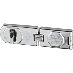 Abus Tür-Gelenk-Überfalle, mit Ösenplatte, Stahl 110/195 zum Anschrauben,L 195mm,H 45mm Nr. 01479