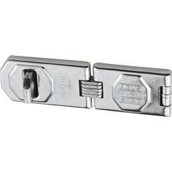 Abus Tür-Gelenk-Überfalle, mit Ösenplatte, Stahl 110/155 zum Anschrauben,L 155mm,H 45mm Nr. 01475