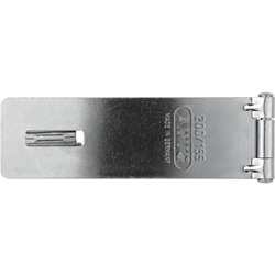 Abus Tür-Überfalle, mit Ösenplatte, Stahl 200/155, korrosionsgeschützt zum Anschrauben,L 155mm,H 47mm Nr. 01629