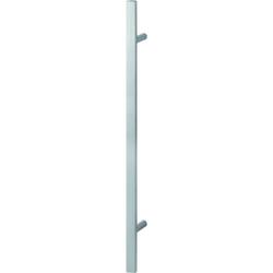 Hoppe HT-Stoßgriff, D-Form, E5091, L:1000mm, BA700, Edelstahl matt Nr. 11681408