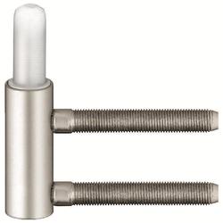 Simonswerk ZT-Rahmenteil, VARIANT® V 3400 WF, Stahl Flachkopf, verkehrsweiß pulverbeschichtet wartungsfrei, Rollenlänge: 40mm, Rollen Ø 15mm, DIN-Richtung: Links-Rechts Nr. 500000118 / 5 010240 0 07007