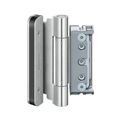 Simonswerk HT-Band, BAKA® Protect 4010 3D FD, viertes Band, 2tlg., Stahl Flachkopf, braun beschichtet Gleitlager, Rollenlänge: 140mm, DIN-Richtung: Links-Rechts Nr. 500001547 / 5 080834 0 07101