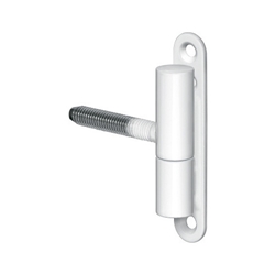 Simonswerk FT-Einbohrband, SIKU® K 3172 WF, 2tlg., Stahl für Drehflügel, Rollen Ø 15mm, vernickelt Rollenlänge: 57mm, Fensterwerkstoff: Kunststoff, DIN-Richtung: Links-Rechts Nr. 500001639 / 5 090502 0 01507
