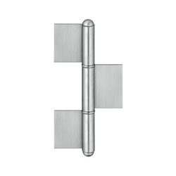 Simonswerk Metalltür-Konstruktionsband, KO 8, 220mm, Edelstahl mit losem Edelstahlstift, 3tlg., matt gebürstet Rollen Ø 18mm, Stift Ø 12mm, DIN-Richtung: Links-Rechts Nr. 500002042 / 5 140914 0 04005