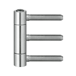 Simonswerk HT-Band, BAKA® C 2-20 WF MSTS, 3tlg., Stahl Flachkopf, verkehrsweiß pulverbeschichtet Rollen Ø 20mm, Rollenlänge: 86mm, DIN-Richtung: Links-Rechts Nr. 500001396 / 5 080676 0 07006