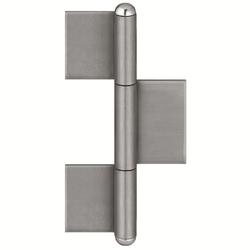 Simonswerk Metalltür-Konstruktionsband, KO 8, 180mm, Edelstahl mit losem Edelstahlstift, 3tlg., matt gebürstet Rollen Ø 18mm, Stift Ø 12mm, DIN-Richtung: Links-Rechts Nr. 500002043 / 5 140915 0 04005