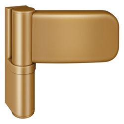 Simonswerk HT-Aufschraubband, SIKU® 3D K 3030, 2tlg., Stahl, DIN-Richtung: Links-Rechts, Rollenlänge: 105mm, perlgold Nr. 500002234 / 5 190710 0 19803
