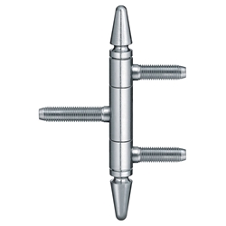 Simonswerk FT-Einbohrband, BAKA® C 1-13 ZK K-FT, 3tlg., Stahl für Kippflügel, Rollen Ø 13mm, topzink Rollenlänge: 63mm, Fensterwerkstoff: Holz, DIN-Richtung: Links-Rechts Nr. 500001841 / 5 120642 0 11006