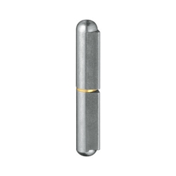 Simonswerk Tür-Profilrolle, KO 40, 60mm, 2tlg. mit Stahlstift, Stahl blank Rundkopf Rollen Ø 10mm, Stift Ø 6mm, zum Anschweißen, DIN-Richtung: Links-Rechts Nr. 500002163 / 5 180702 0 00208