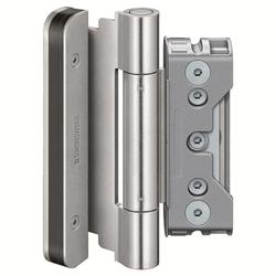 Simonswerk HT-Band, BAKA® Protect 4010 3D FD, 2tlg., Stahl Flachkopf, braun beschichtet Gleitlager, Rollenlänge: 140mm, DIN-Richtung: Links-Rechts (Satz a 3 Stück) Nr. 500001463 / 5 080822 0 07185