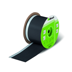 ME220 Abdichtfolie EPDM schwarz mit 20mm Selbstklebestreifen 350x1,2mm 25m Rolle Nr. 302689