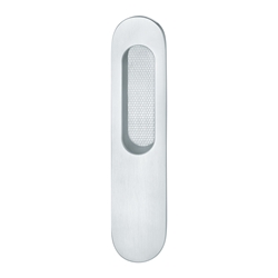 FSB PSK-Muschel, für Handhebel, B 35mm, H 105, 42 4215, oval, ohne Lochung, Edelstahl fein matt, verdeckt verschraubt, BA 63mm, für Handhebel Nr. 0 42 4215 01100 6204