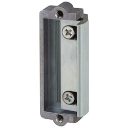 Assa Türrahmen-Austauschstück, mit Winkelschließblech 1410-60, mit verstellbarer Falle, edelstahl geschliffen, Schließblechl. 250mm, Schließblechb. 25mm, kantig, DIN Rechts Nr. 1410-6006635-05
