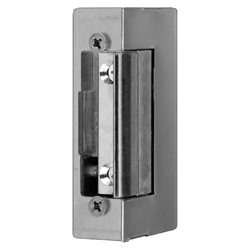 Assa Türrahmen-Elektro-Türöffner, mit Flachschließblech, DIN Rechts 17, 12V, stahl symmetrisch, mit verstellbarer Falle Nr. 17-----35440E45