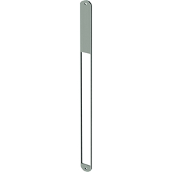 Assa OT-Renovierungsdistanzblech, MEDIATOR® Z65-61A35, DIN Links-Rechts abgerundet, B 24mm, für Schließblech, Edelstahl L 407, 75mm, S 3mm Nr. Z65-61A35----01