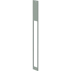 Assa OT-Renovierungsdistanzblech, MEDIATOR® Z65-36B35, DIN Links-Rechts kantig, B 28mm, für Schließblech, Edelstahl L 407, 75mm, S 2mm Nr. Z65-36B35----01