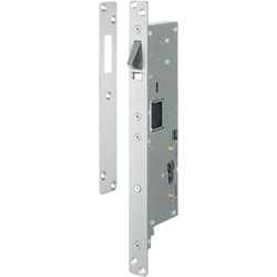 Assa OT-Elektrisch kuppelbares Einsteckschloss, PZ, D35, DIN Links-Rechts Technilock® L4 844-L4, elektromechanisch, 32 rund, Stahl verzinkt 1 tourig, Türe stumpf, einflügelig, Arbeitsstrom, Variante Austausch HX Nr. 844L435ESE--L--